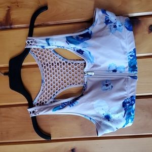 POPFlex Dusty Blossom Sports Bra